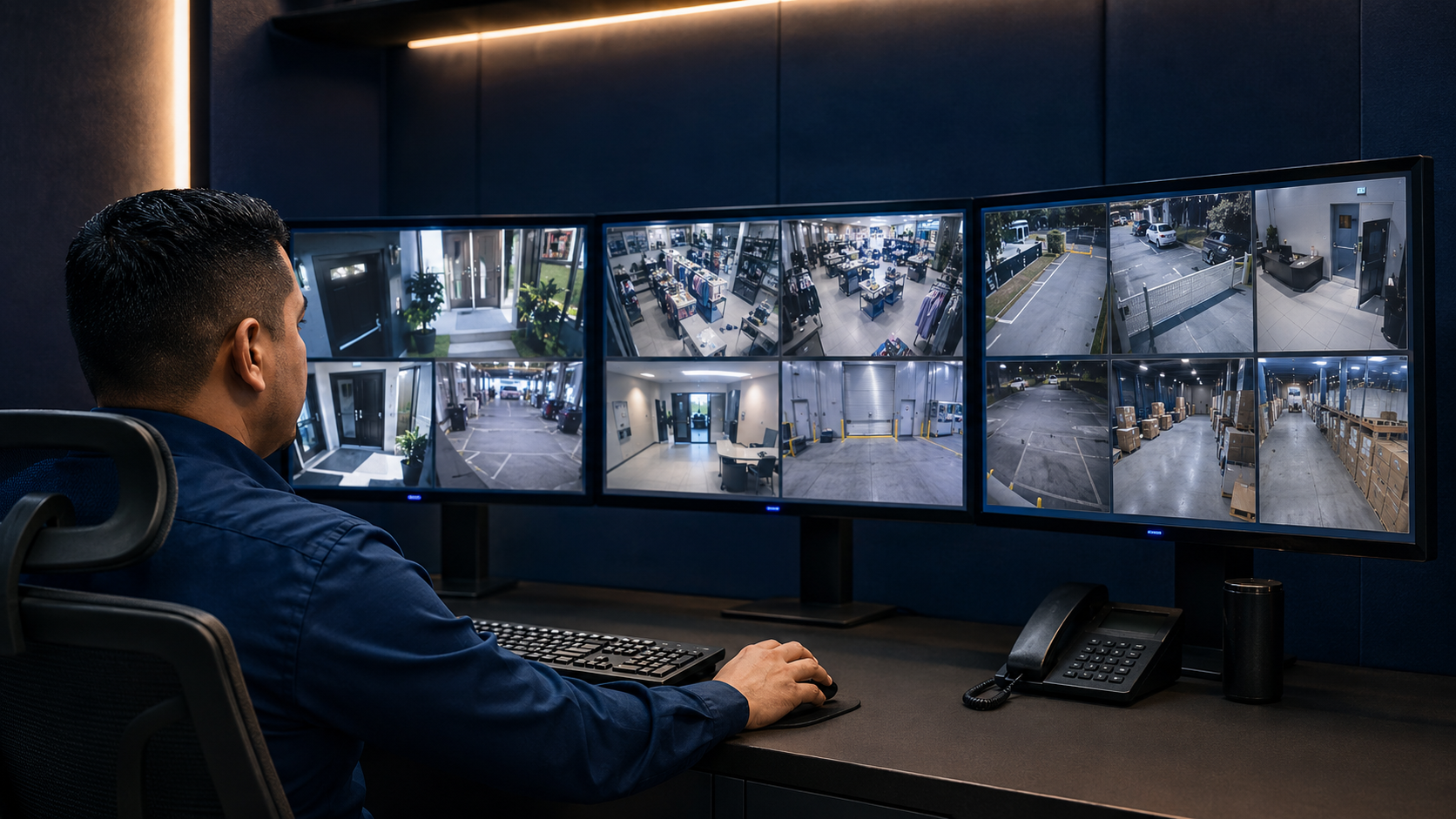 Centro de monitoreo CCTV